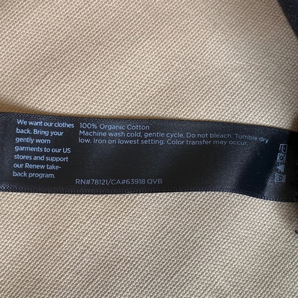 EILEEN FISHER Black Organic Cotton Straight Leg Ankle Pants Womens L Minimalist - Picture 8 of 13